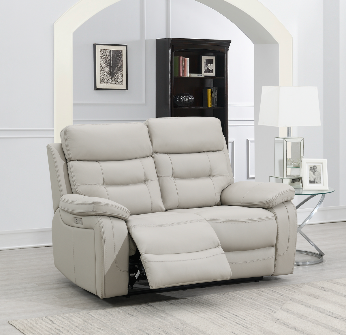 Egan 2 Seater - Light Grey AC