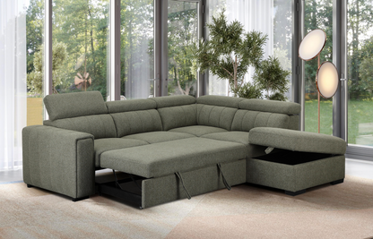 August Corner Sofa Bed