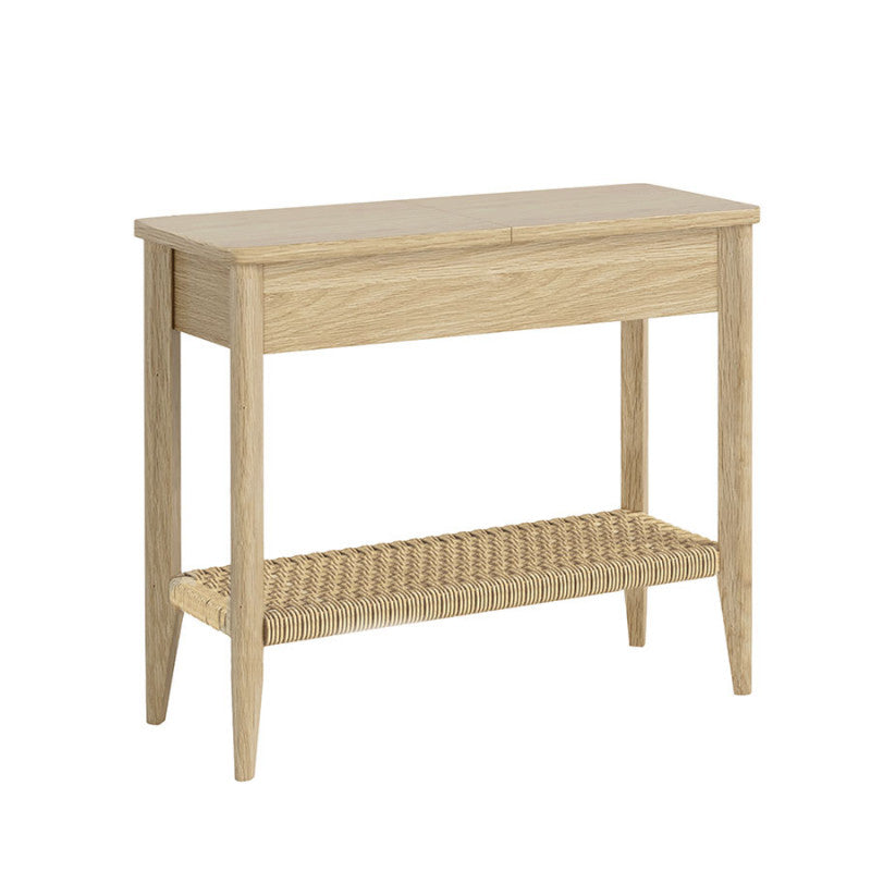 Sicily Sofa Side Table - Light Oak