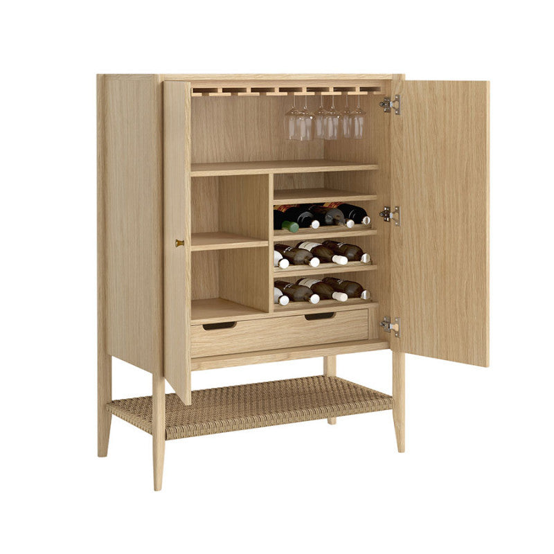 Sicily Bar Unit - Light Oak