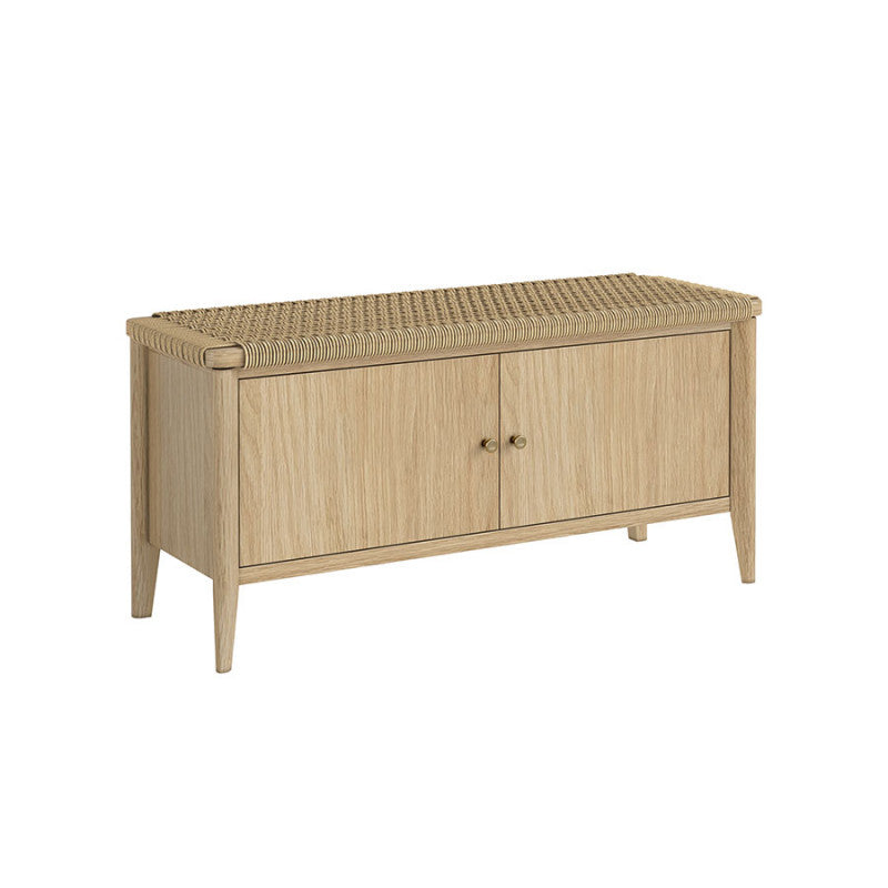 Sicily Hallway Bench - Light Oak