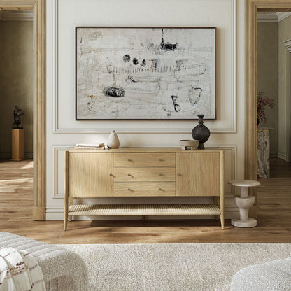 Sicily Sideboard - Light Oak - Multiple Sizes