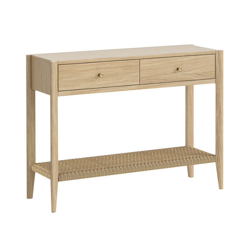 Sicily Console Table - Light Oak - Multiple Sizes