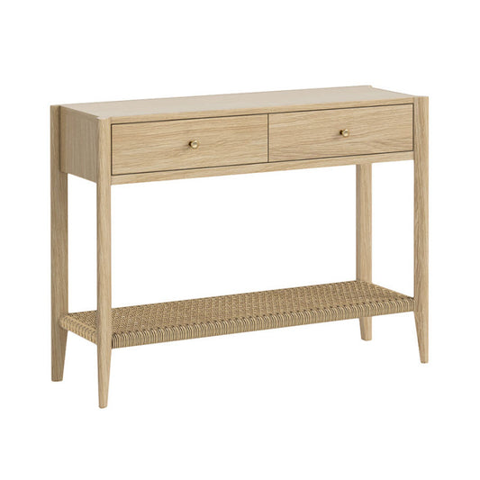 Sicily Console Table - Light Oak - Multiple Sizes