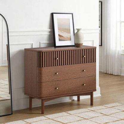 Soho 3 Drawer Chest - Brown