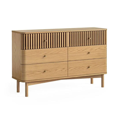 Soho 6 Drawer Chest - Natural