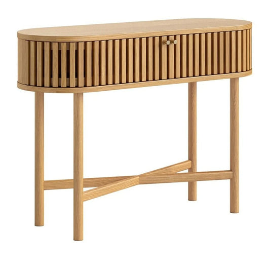 Soho Oval Console Table - Natural