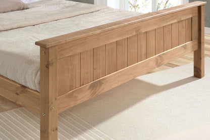 Taurus Bed (LB57) - Rustic Pine - Multiple Sizes