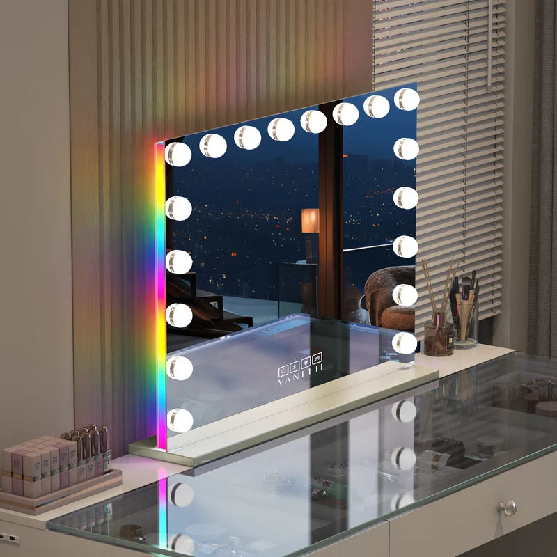 18 LED bulbs Hollywood Vanity Mirror