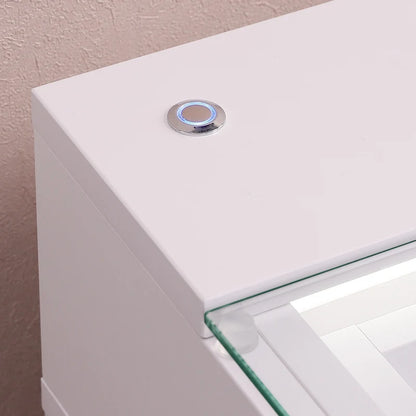 Aisling Vanity Desk, Mirror & Stool with Storage