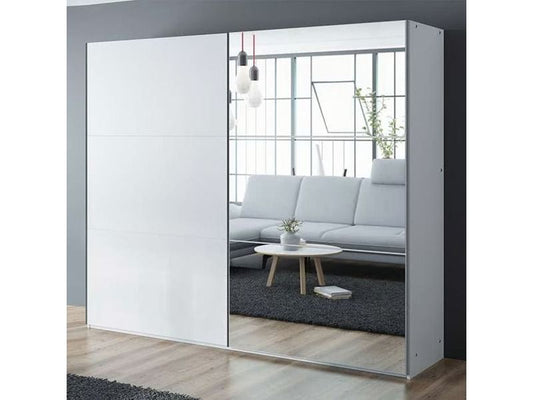 Vigo Sliding Wardrobe - White - Multiple Sizes