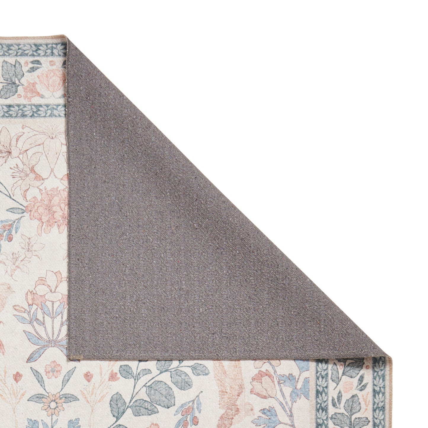 Versailles H1423 Washable Rug - Beige/Blue