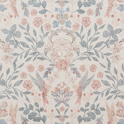Versailles H1423 Washable Rug - Beige/Blue
