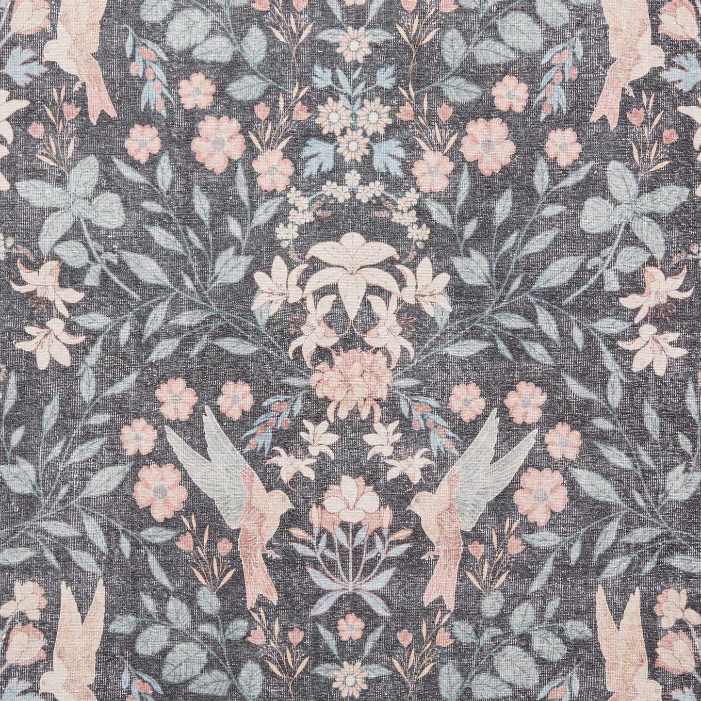 Versailles H1423 Washable Rug - Dark Blue