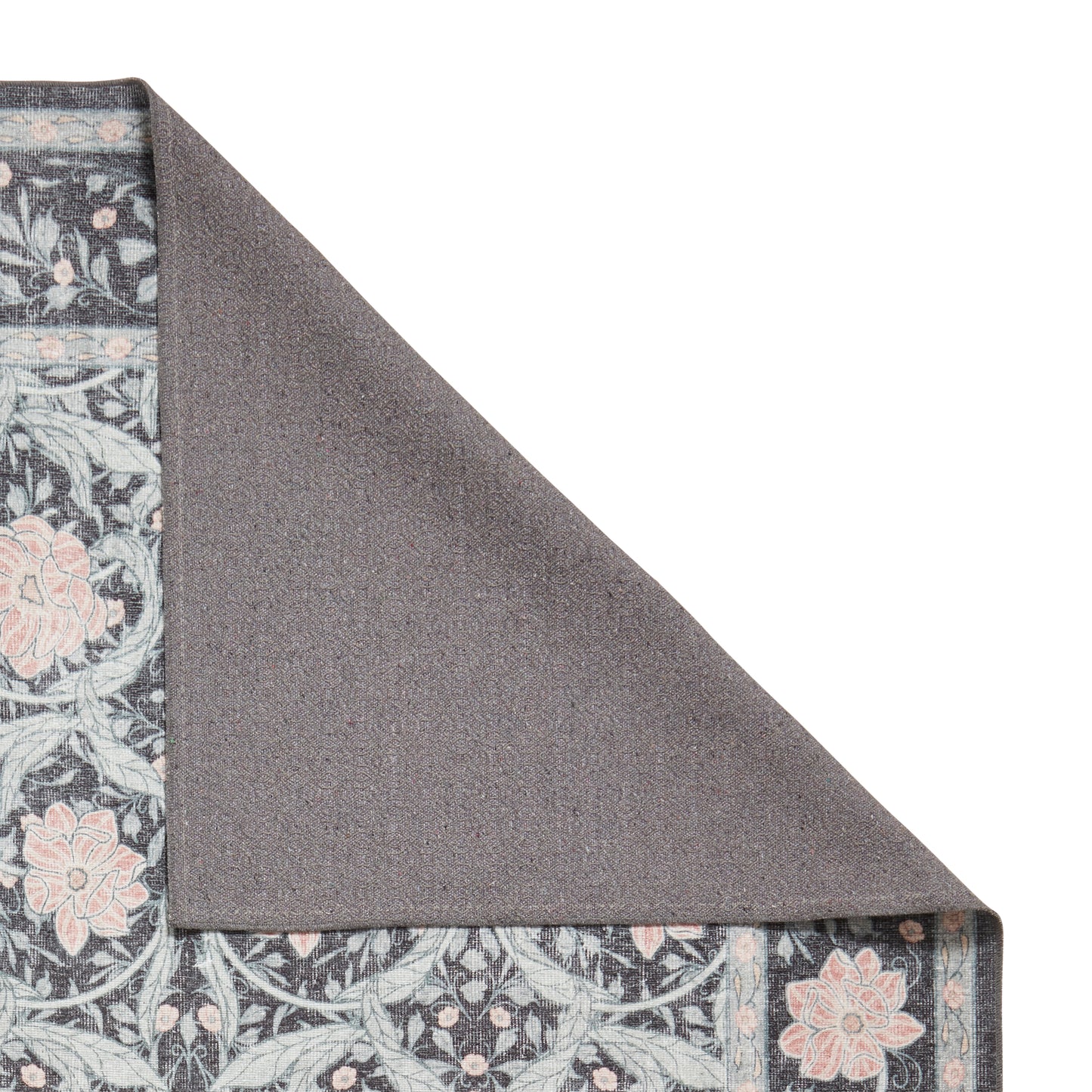 Versailles H1424 Washable Rug - Dark Blue