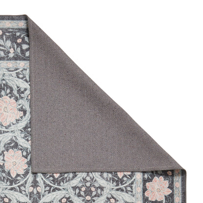 Versailles H1424 Washable Rug - Dark Blue