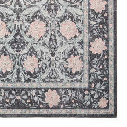 Versailles H1424 Washable Rug - Dark Blue