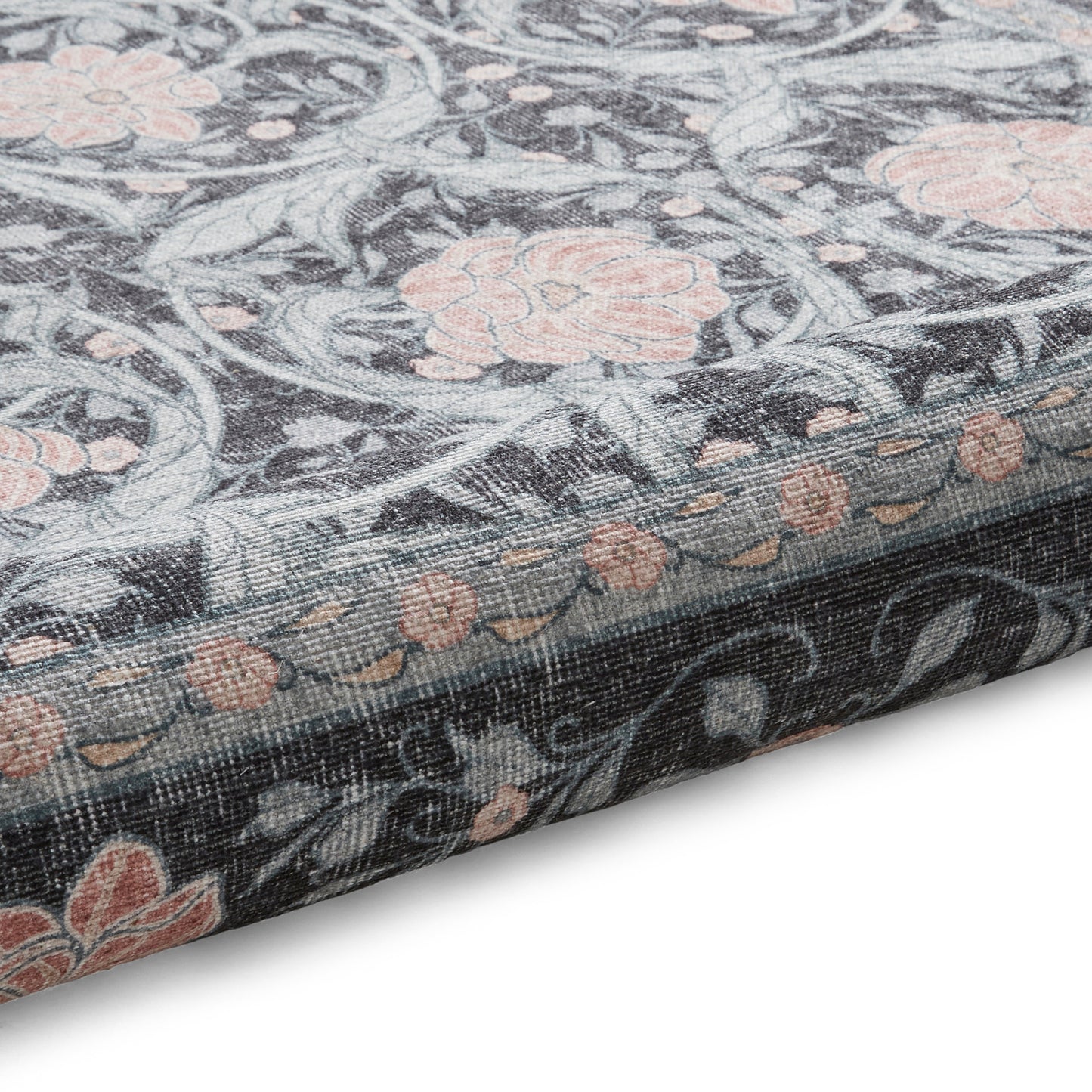 Versailles H1424 Washable Rug - Dark Blue