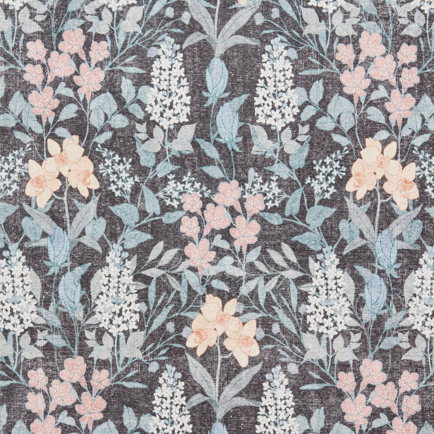 Versailles H1425 Washable Rug - Dark Blue