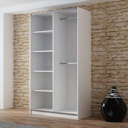 Vigo Sliding Wardrobe - White - Multiple Sizes