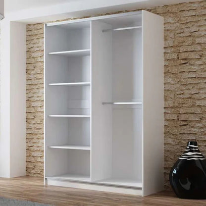 Vigo Sliding Wardrobe - White - Multiple Sizes