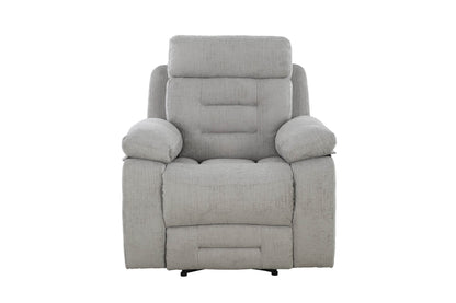Wilbur 1 Seater Manual Recliner Armchair - Grey