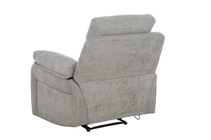 Wilbur 1 Seater Manual Recliner Armchair - Grey