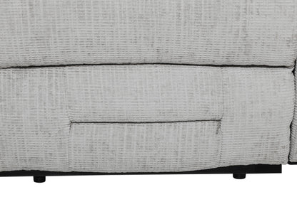 Wilbur Corner Manual Recliner Sofa - Grey