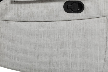 Wilbur Corner Manual Recliner Sofa - Grey