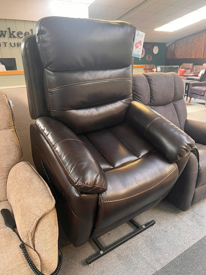 Areama Tilt & Rise Chair, Leather - Floor Model Only