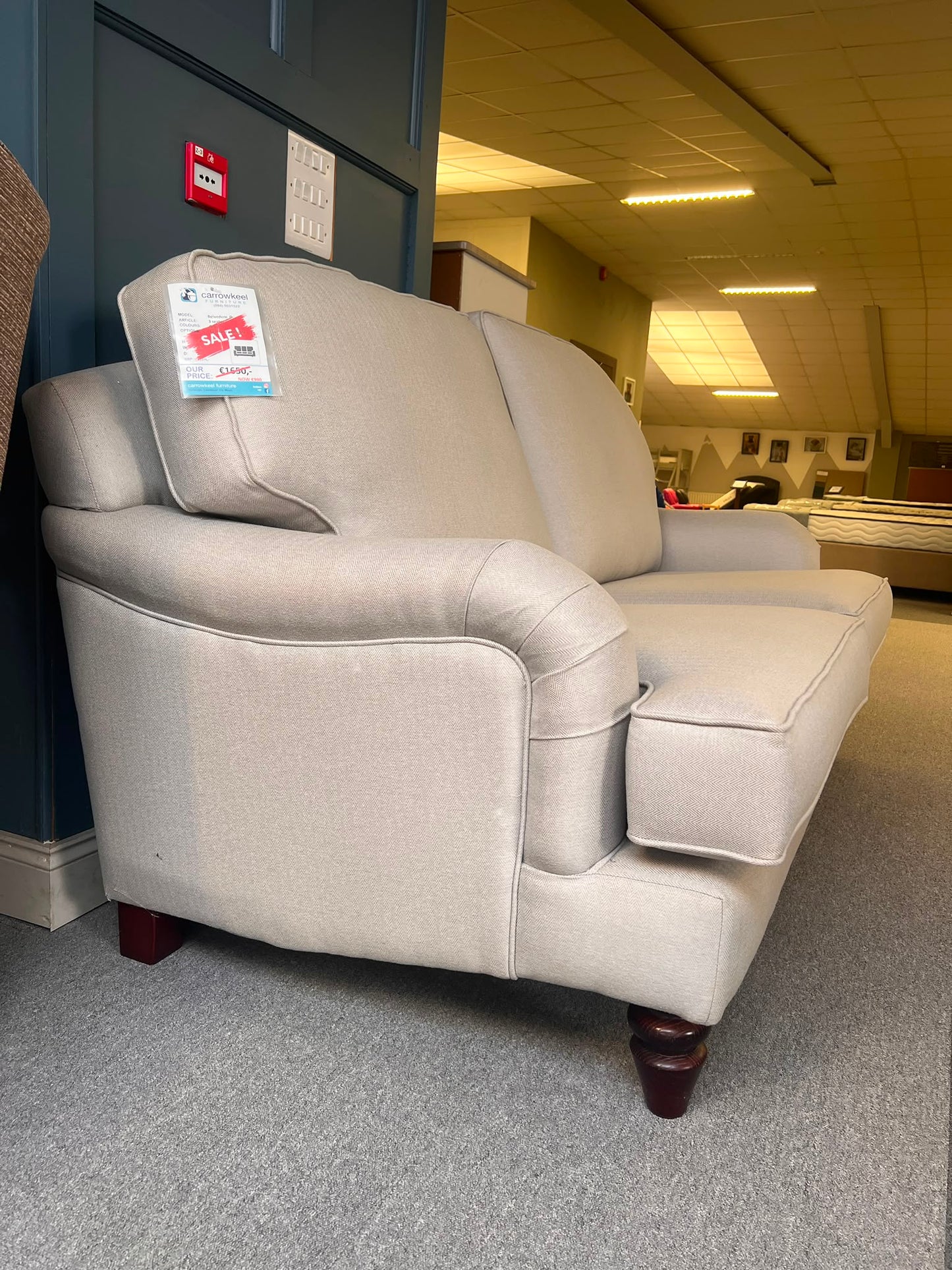 2 Seater Sofa - Irish Made - Floor Model Only