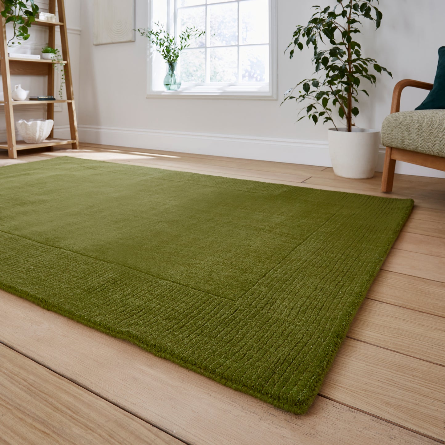 Windsor Wool Rug - Green