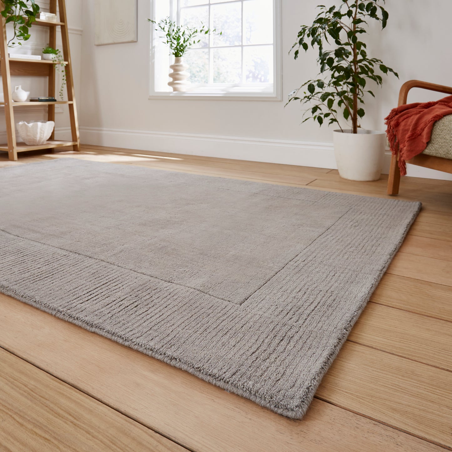 Windsor Wool Rug - Grey