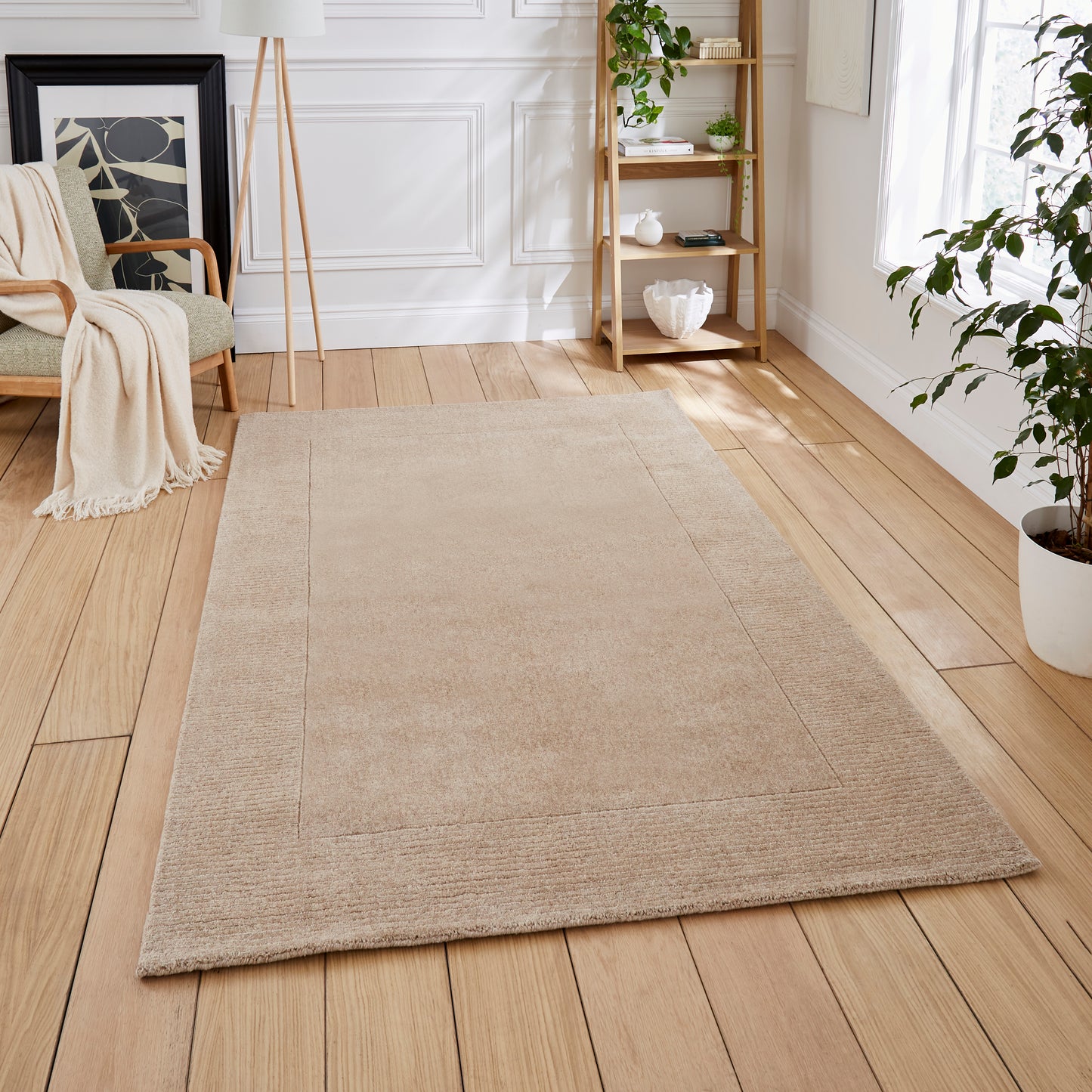Windsor Wool Rug - Natural