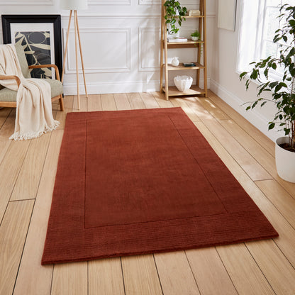 Windsor Wool Rug - Terracotta