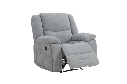 Weston 1 Seater Manual Recliner Chair - Grey