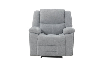 Weston 1 Seater Manual Recliner Chair - Grey