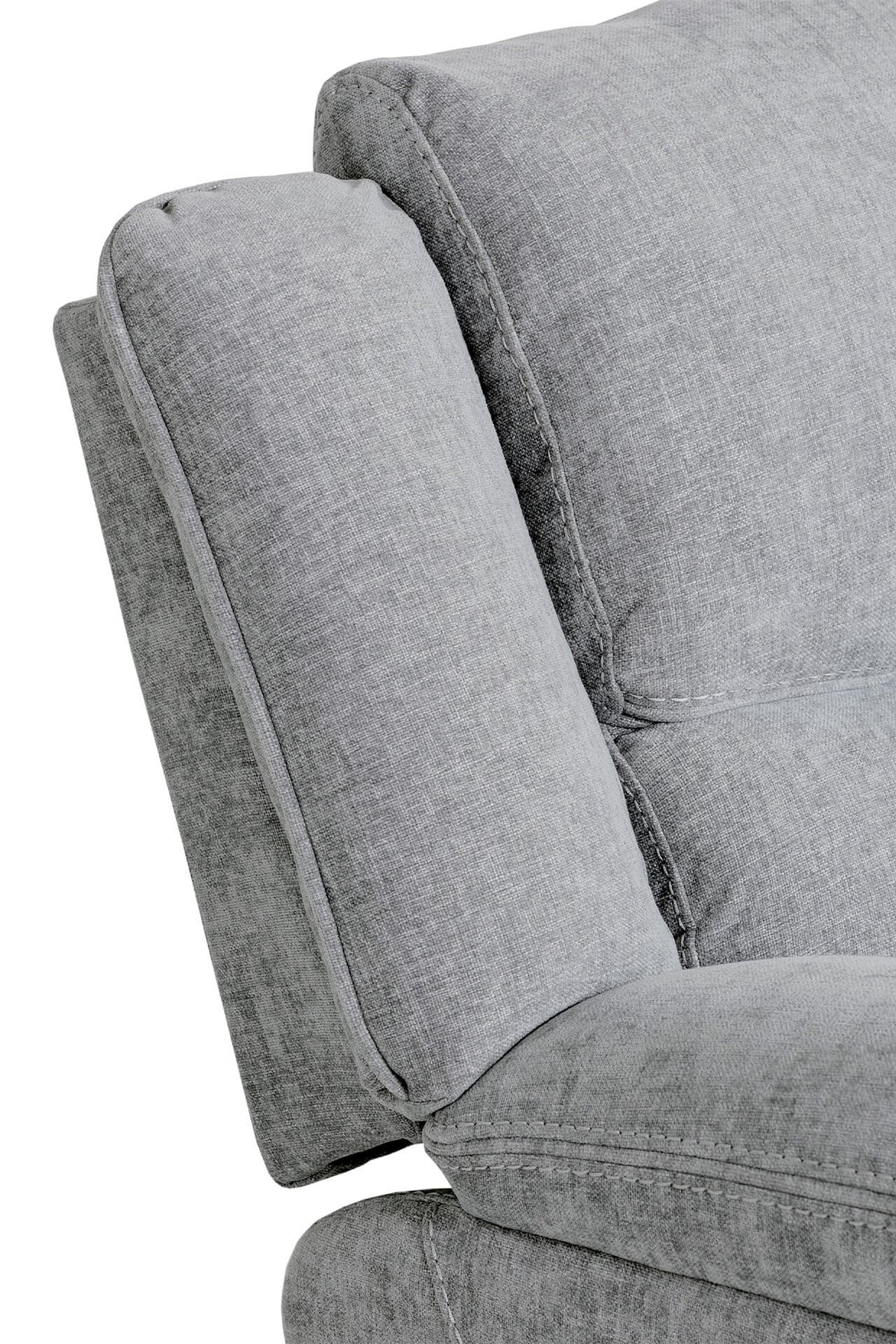 Weston 1 Seater Manual Recliner Chair - Grey