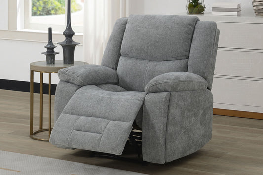 Weston 1 Seater Manual Recliner Chair - Grey