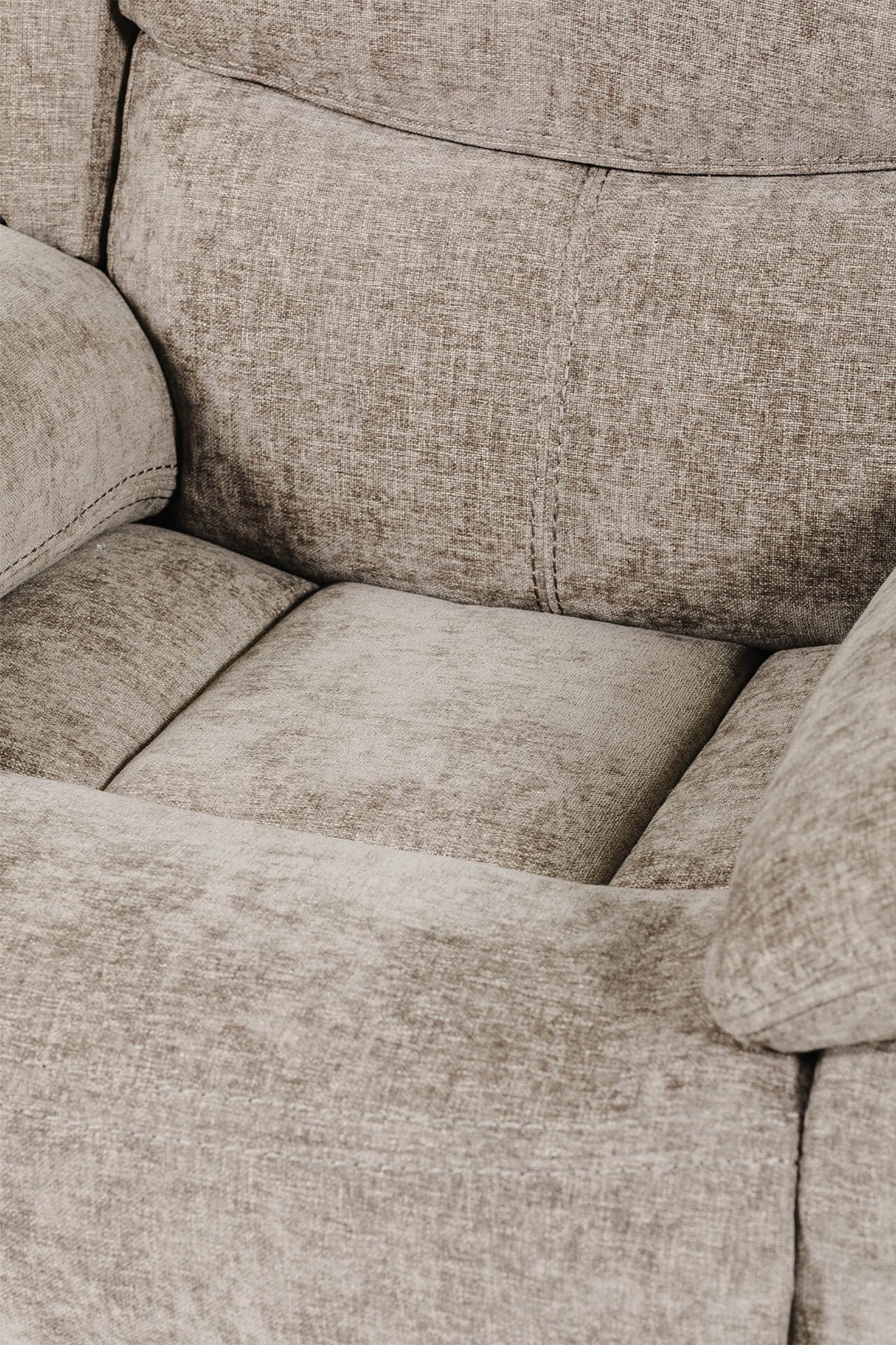 Weston 1 Seater Manual Recliner Chair - Mocha