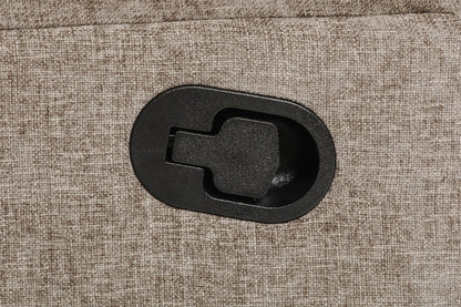 Weston 2 Seater Manual Recliner Sofa - Mocha