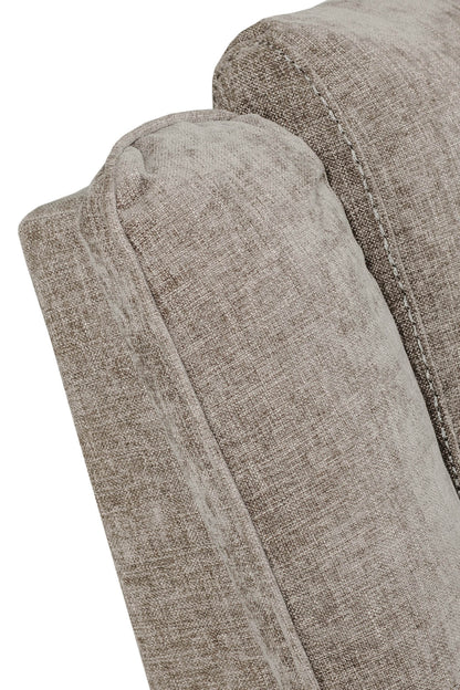 Weston 3 Seater Manual Recliner Sofa - Mocha
