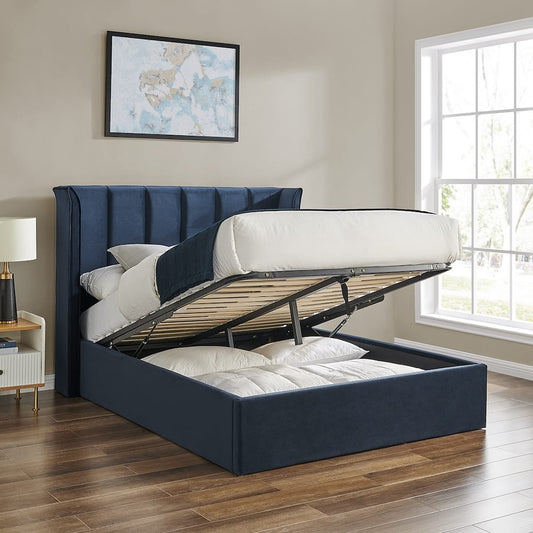 Polaris Storage Bed (LB69) - Navy - Multiple Sizes