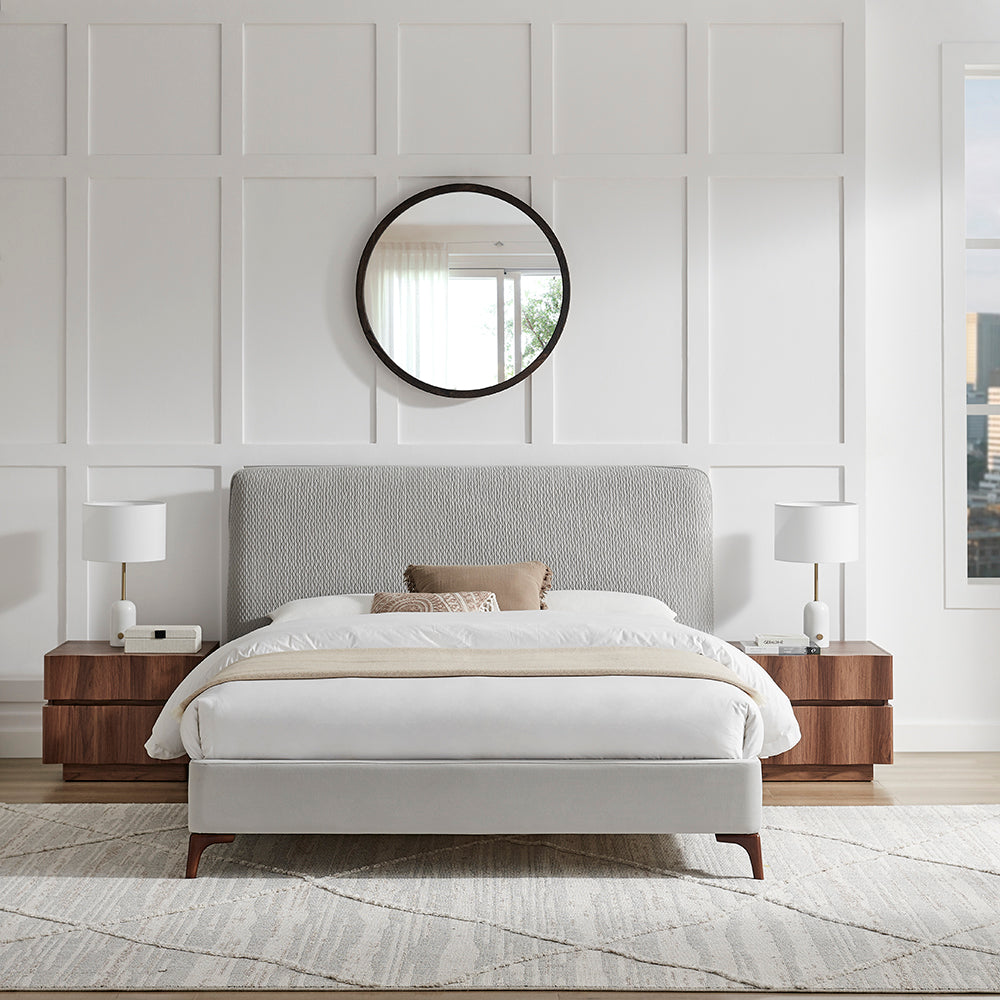 Dawn Bed (LB86) - Grey - Multiple Sizes