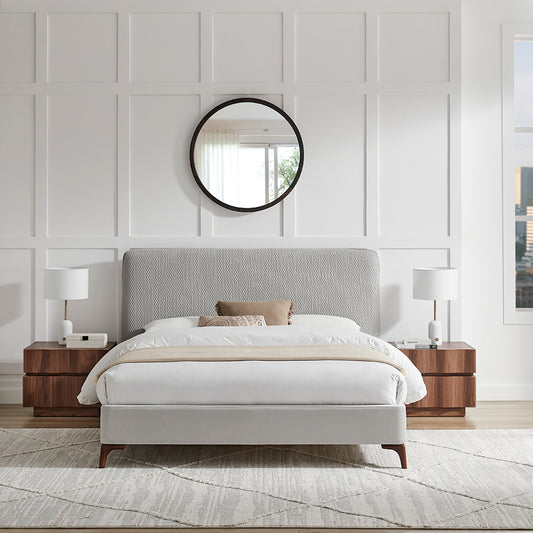 Dawn Bed (LB86) - Grey - Multiple Sizes