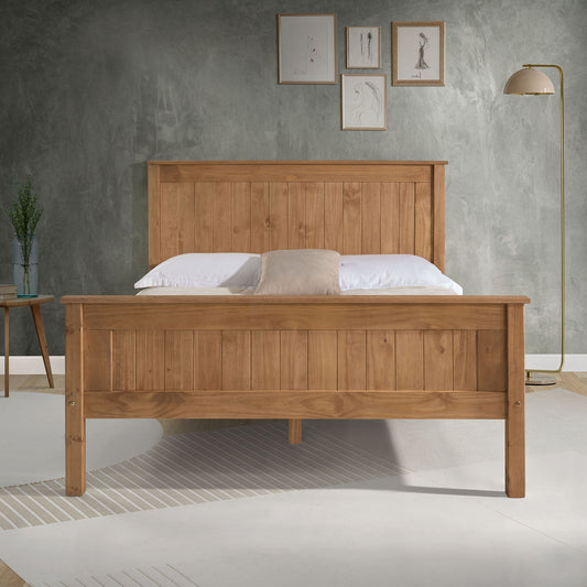 Taurus Bed (LB57) - Rustic Pine - Multiple Sizes