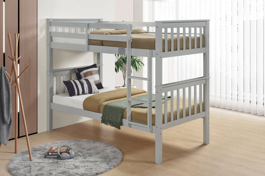 Colton 3ft Bunk Bed - Grey