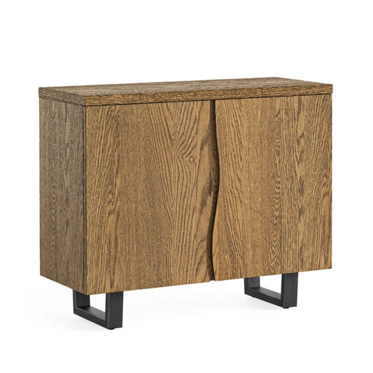 Jersey Sideboard - Smoked Oak & Black - Multiple Sizes