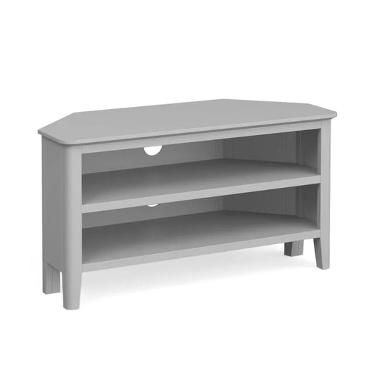 Stowe Corner TV Unit - Grey