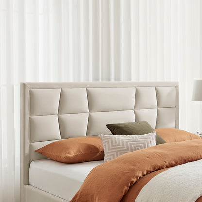 Carmen Storage Bed (LB88) - Natural - Multiple Sizes